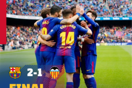 VIDEO: Barcelona vs Valencia 2-1 – Highlights & Goals
