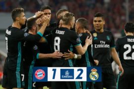 VIDEO: Bayern Munchen vs Real Madrid 1-2 – Highlights & Goals