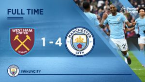 VIDEO: West Ham vs Manchester City 1-4 – Highlights & Goals