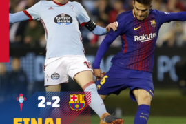 VIDEO: Celta Vigo vs Barcelona 2-2 – Highlights & Goals