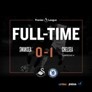 VIDEO: Swansea vs Chelsea 0-1 – Highlights & Goals