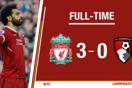 VIDEO: Liverpool vs Bournemouth 3-0 – Highlights & Goals