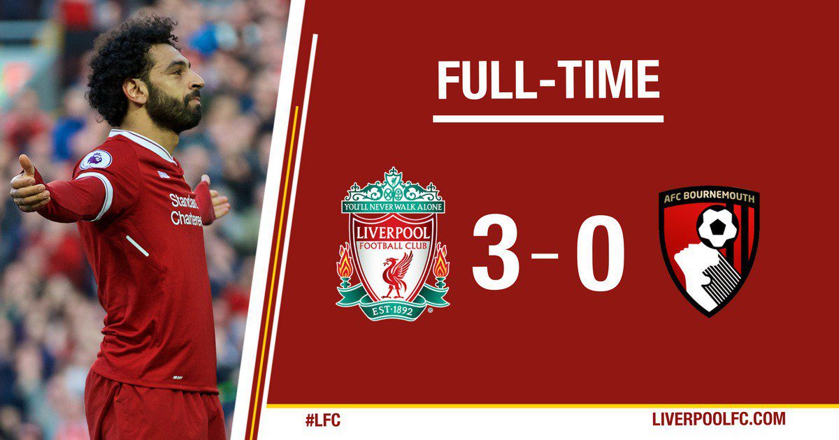 VIDEO: Liverpool vs Bournemouth 3-0 – Highlights & Goals