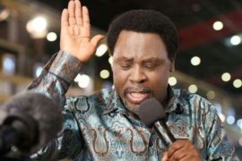Prophet TB Joshua Told Members To Stop Bringing Dirty Money To Church