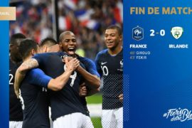 VIDEO: France vs Ireland 2-0 – Highlights & Goals