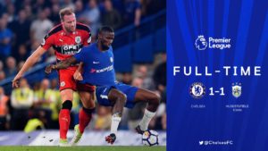 VIDEO: Chelsea vs Huddersfield 1-1 – Highlights & Goals
