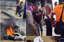 Policeman, Bank Worker Killed As Armed Robbers Attack Popular Bank In Ekiti State (Photos)