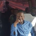 VIDEO: See Femi Otedola, Governor Ambode And Aliko Dangote Enjoying A Bus Cruise In Lagos