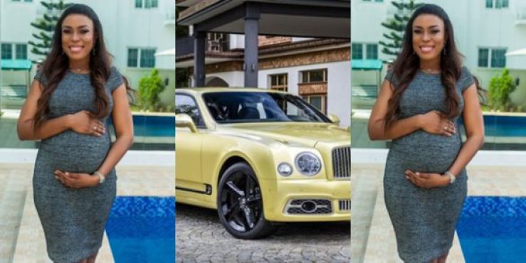 Linda Ikeji Orders 145Million Naira Bentley For Her Unborn Child