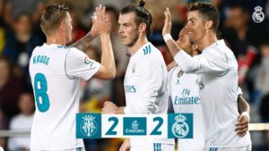 DOWNLOAD VIDEO: Villarreal vs Real Madrid 2-2 – Highlights & Goals