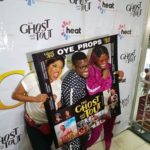 #BBNaija: Tobi & Alex Knelt Down In Public To Beg Toyin Abraham For Coming Late To Her Movie Premiere (Photos +Video)