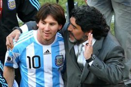 Maradona Advises Messi Ahead Of World Cup