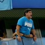 VIDEO: Maradona Admits To Hospital After He Almost Collapse During Argentina vs Nigeria Match