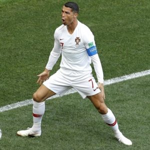 #2018WorldCup: Cristiano Ronaldo Tells Story Behind New ‘Goatee’ Goal Celebration After Scoring