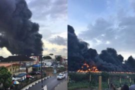 Lagos State Restricts Tankers To Designated Trailer Route After Otedola Bridge Fire