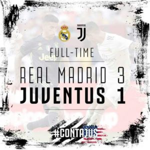 Real Madrid 3 vs 1 Juventus – Highlights & Goals