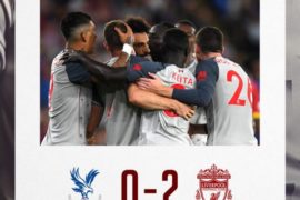 VIDEO: Crystal Palace 0 vs 2 Liverpool – Highlights & Goals