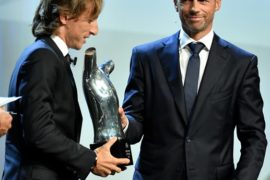 Luka Modric Won UEFA Men’s Player Of The Year Award Beating C. Ronaldo And Salah