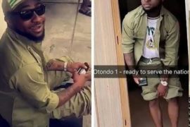 Davido Leaves Camp, Jets Out To America Just Days After Registering For NYSC In Lagos