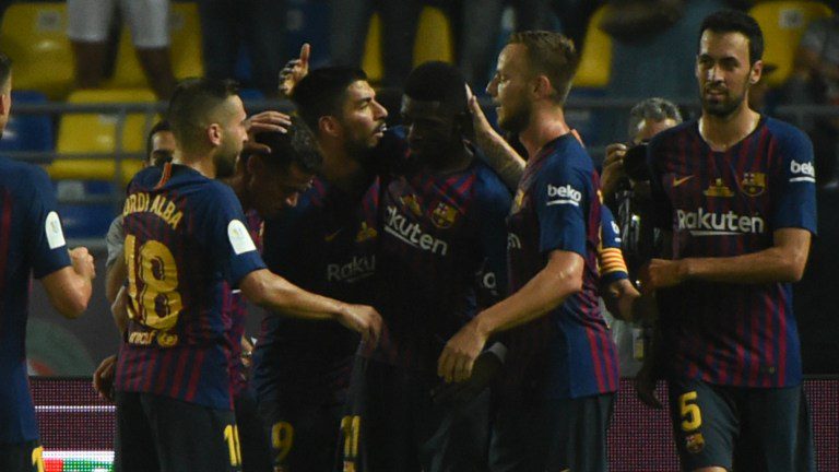 Sevilla 1 vs 2 Barcelona (Super Cup) - Highlights & Goals