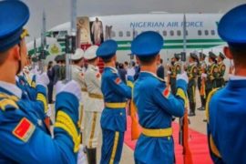 PHOTOS: President Buhari Arrives China For The 7th Summit Of The Forum On China-Africa Cooperation