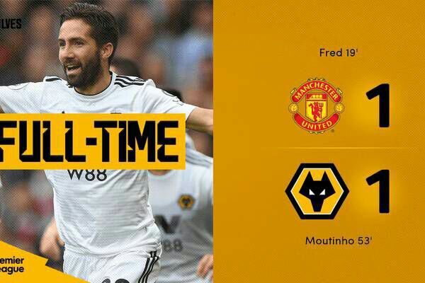 Manchester United 1 vs 1 Wolverhampton Wanderers - Highlights & Goals