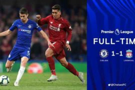 VIDEO: Chelsea 1 vs 1 Liverpool (Premier League) – Highlights & Goals