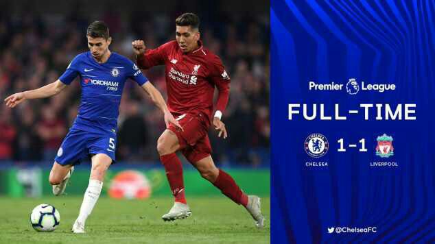 Chelsea 1 vs 1 Liverpool (Premier League) - Highlights & Goals