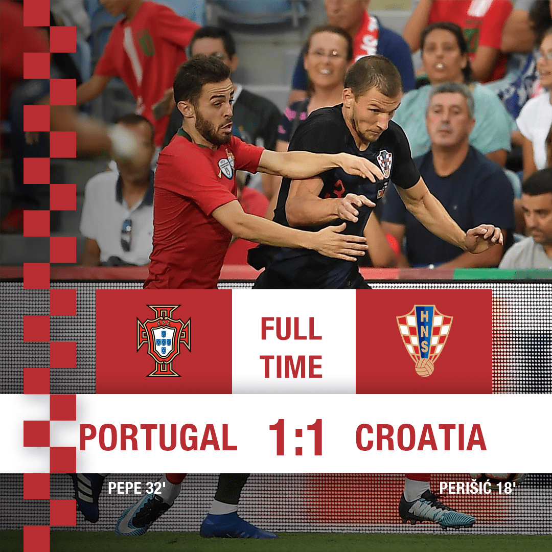 Portugal 1 vs 1 Croatia (Friendly) - Highlights & Goals