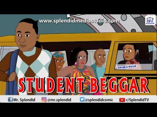 Splendid Cartoon – Street Beggar (Part 2)