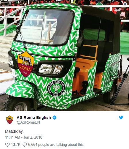 PHOTOS: Check Out 4 Times Italian Club, AS Roma Won Nigerians' Hearts