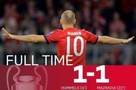 VIDEO: Bayern Munich 1 vs 1 Ajax (Champions League) – Highlights & Goals