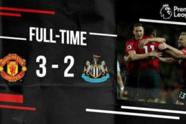 VIDEO: Manchester United 3 vs 2 Newcastle United – Highlights & Goals