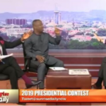 VIDEO: Buhari and Atiku’s Campaign Spokespersons Started Fighting on Channel TV Live programme