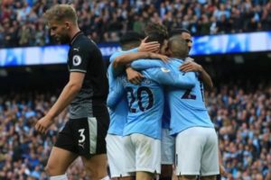 Manchester City 5 vs 0 Burnley (Premier League) - Highlights & Goals