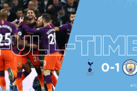 Video: Tottenham 0 vs 1 Manchester City (Premier League) – Highlights & Goals