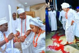 PHOTOS: Ooni Of Ife Wife Continues Her Marriage Rites Ritual