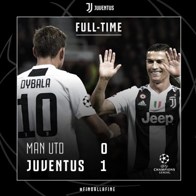 Manchester United 0 vs 1 Juventus (Champions League) - Highlights & Goals
