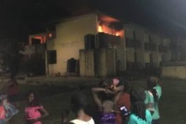 Fire Gutted OAU Female Hostel With The Student’s Properties