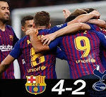 Tottenham 2 vs 4 Barcelona (Champions League) Highlights & Goals