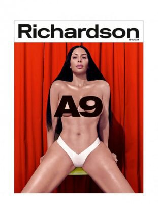 Kim Kardashian Goes N*ked For Richardson Magazine’s 20th Anniversary Issue