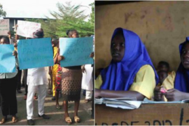 Christian Parents, Ifa Priest Protest Against Hijab Crisis At ISI School, UI