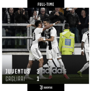 Video: Juventus 3 vs 1 Cagliari (Serie A) – Highlights & Goals