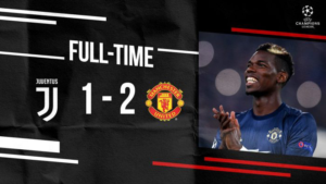 Video: Juventus 1 vs 2 Man United (Champions League) - Highlights & Goals