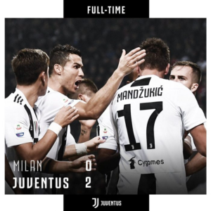 Video: Ac Milan 0 vs 2 Juventus (Serie A) – Highlights & Goals