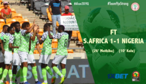 Video: South Africa 1 vs 1 Nigeria (AFCON Qualifier) - Highlights & Goals