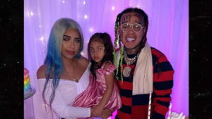 Rapper Tekashi 6IX9INE Accused Of Beating Baby Mama