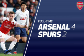 Video: Arsenal 4 vs 2 Tottenham Hotspur (Premier League) Highlights & Goals