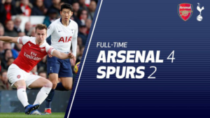 Video: Arsenal 4 vs 2 Tottenham Hotspur (Premier League) Highlights & Goals