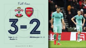Video: Southampton 3 vs 2 Arsenal (Premier League) - Highlights & Goals